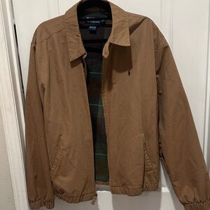 Ralph Lauren Men's Tan Lightweight Jacket